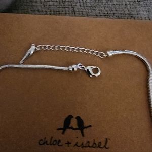 Silver necklace